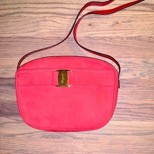 Ferragamo Red Cross body bag